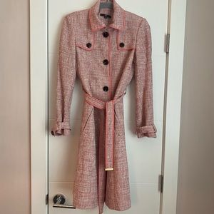 BOSS Size 36 Pink Tweed Jacket